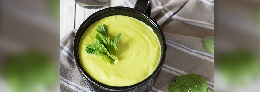 Avocado and Salad Gazpacho